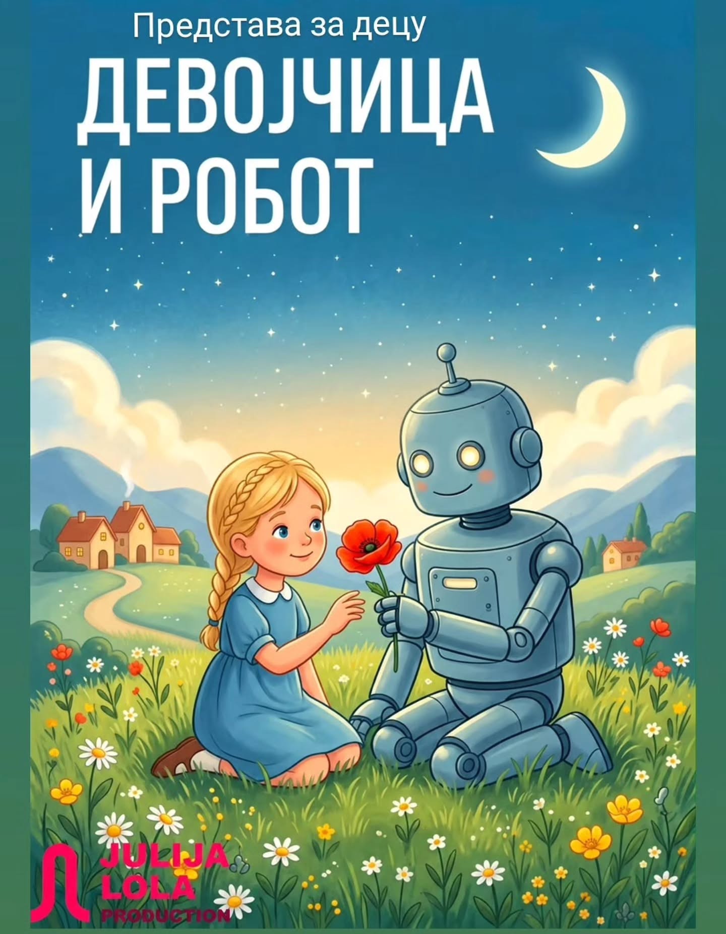 Centar za kulturu "Vlada Divljan" — 31. oktobar — predstava za decu "Devojčica i robot"