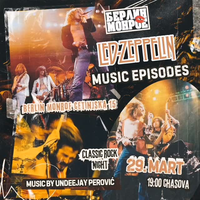 Craft Room Berlin Monroe, 29. mart – Led Zeppelin Music Episodes ...